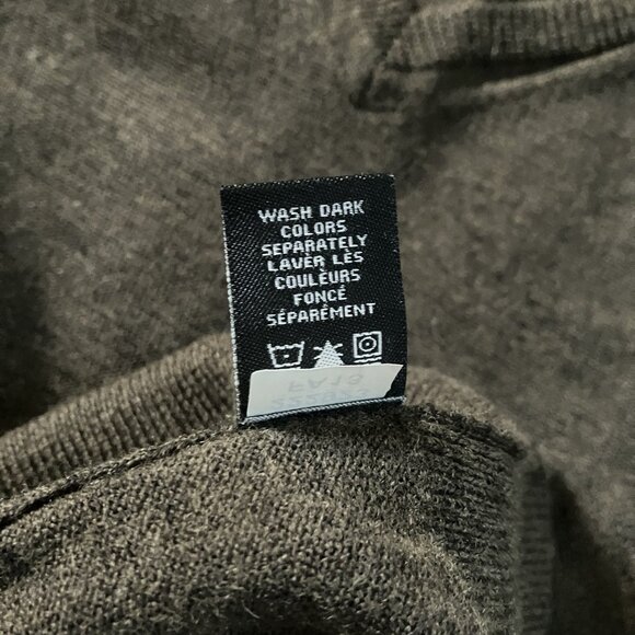 Britches Sweater Vest Mens L Brown Merino Wool Knit V-neck Grandpa Academia - Picture 5 of 7